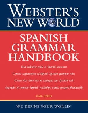 Webster's New World: Spanish Grammar Handbook