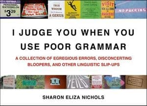 Buy I Judge You When You Use Poor Grammar at Amazon