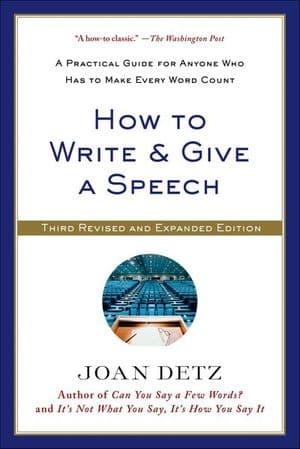 How to Write & Give a Speech