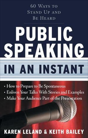 Public Speaking in an Instant