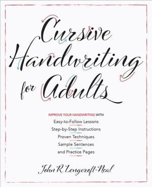 Cursive Handwriting for Adults