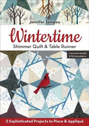 Wintertime Shimmer Quilt & Table Runner