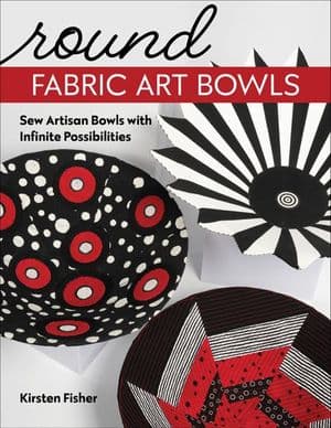 Round Fabric Art Bowls