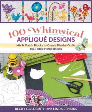 Buy 100 Whimsical Applique Designs at Amazon