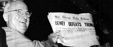 dewey defeats truman