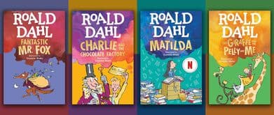 Roald Dahl collection includes Matilda and Charlie and the Chocolate Factory