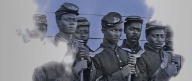 illustration of soldiers holding their guns