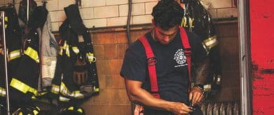 a hot firefighter