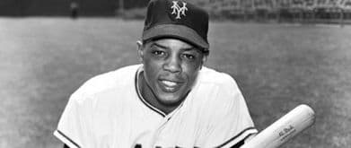 photo of willie mays in his giants uniform