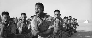 maoris perform a haka in north africa