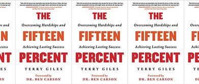 the fifteen percent by terry giles, one of the best books for success