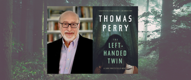 Signed copy of The Left-Handed Twin by Thomas Perry