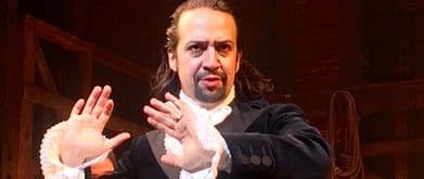 lin-manuel miranda as hamilton